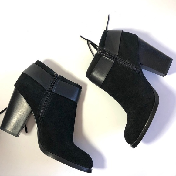 Kensie Massey Tassel Suede Booties - Picture 6 of 14